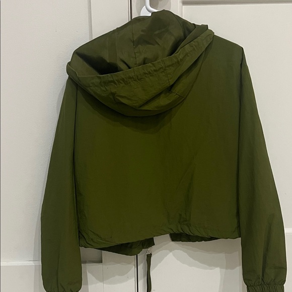 Ashley By 26 International Olive Varsity Jacket - Picture 3 of 5